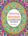 Refreshing Mandala Coloring Book For Adults by Saddam Na