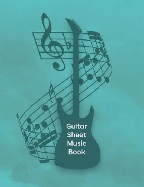 Guitar Sheet Music Book: Tab Paper for Guitarists by Ritchie Media Planners