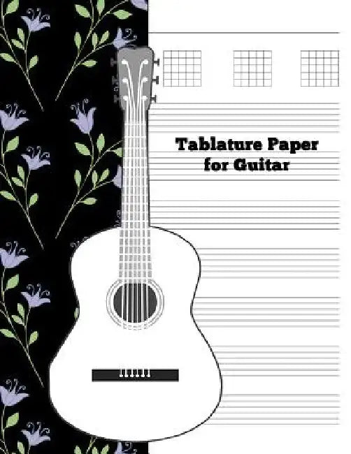 Tablature Paper for Guitar by Ritchie Media Planners
