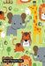 Blood Pressure Log: Animals wildlife cartoon cover by Shamrock Logbook