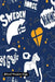Blood Pressure Log: Seamless pattern with Sweden cover by Shamrock Logbook