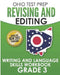 OHIO TEST PREP Revising and Editing Grade 3: Writing and Language Skills Workbook by O. Hawas