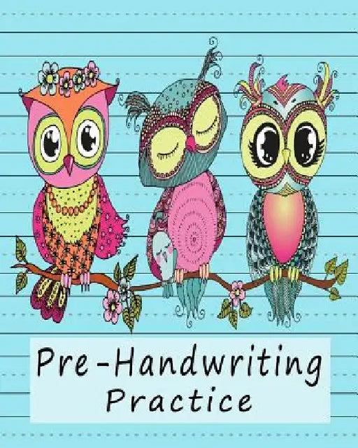 Pre-Handwriting Practice: Workbook for Kids in Kindergarten & Pre-School - Purple by Aly Cool
