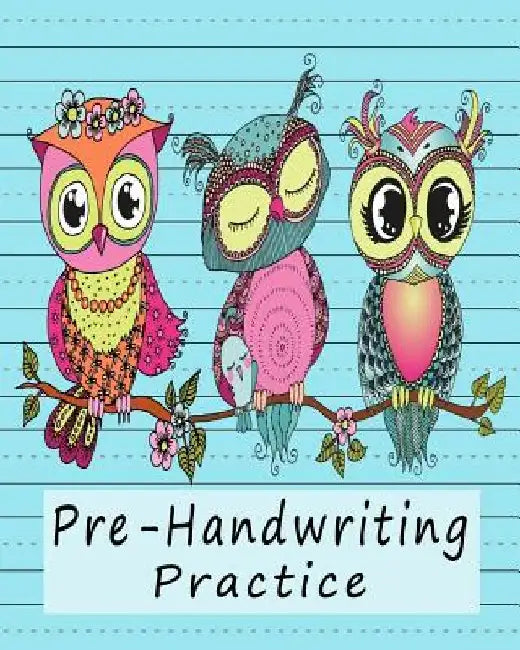Pre-Handwriting Practice: Workbook for Kids in Kindergarten & Pre-School - Purple by Aly Cool