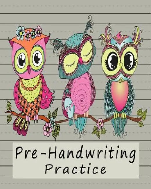 Pre-Handwriting Practice: Workbook for Kids in Kindergarten & Pre-School - Grey by Aly Cool