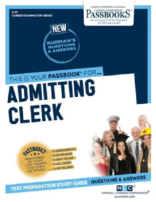 Admitting Clerk by National Learning Corporation