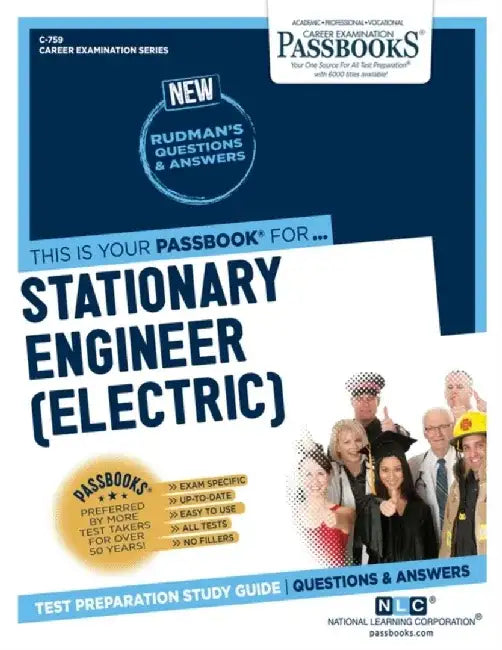 Stationary Engineer (Electric) by National Learning Corporation