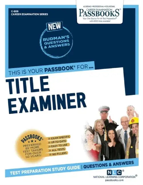 Title Examiner by National Learning Corporation