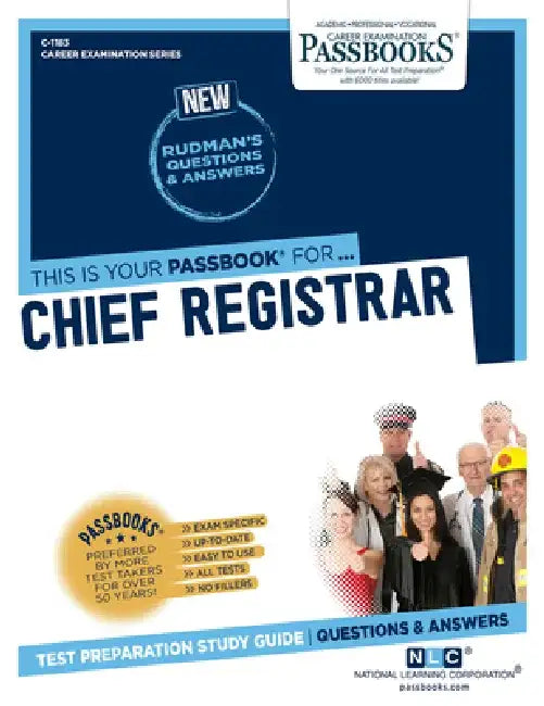 Chief Registrar by National Learning Corporation