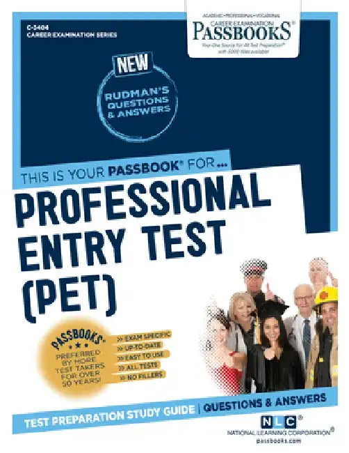 Professional Entry Test (PET) by National Learning Corporation
