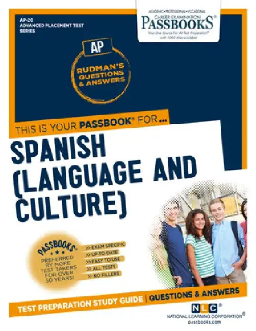 Spanish (Ap-20): Passbooks Study Guide Volume 20 by National Learning Corporation