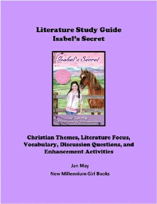 Isabel's Secret Study Guide by May, Jan L.