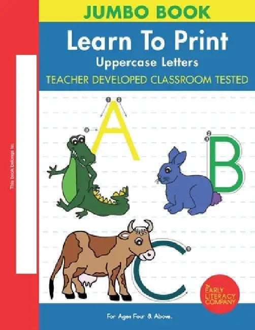 Learn To Print: Uppercase Letters by Maureen Peterson