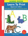 Learn To Print: Uppercase Letters by Maureen Peterson