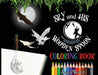 SKY and HIS WOODEN SPOON COLORING BOOK: A children's fantasy dream coloring book about magic, adventure and the fearless imagination of a little boy by Abram E. Barrett
