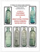 California Hutchinson & Gravitating Stopper Soda & Mineral Water Bottles by Burton, John C.