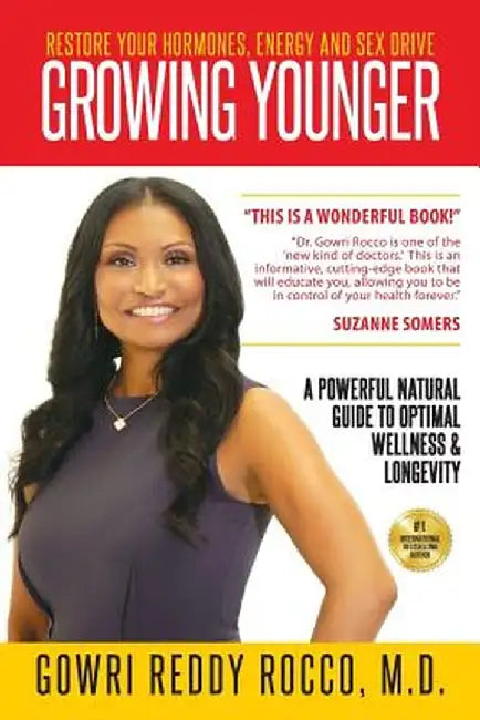 Growing Younger: Restore Your Hormones, Energy and Sex Drive: A Powerful Natural Guide to Optimal Wellness & Longevity by M. D. Gowri Reddy Rocco
