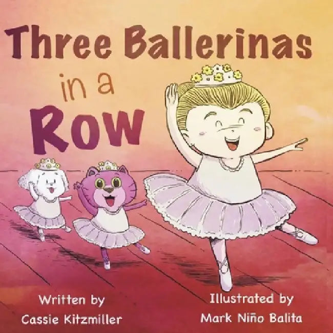 Three Ballerinas in a Row by Cassie Kitzmiller