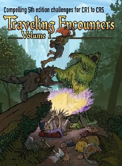 Traveling Encounters volume 1: Challenging encounters for CR 1 thru CR 5 by Jerry Joe Seltzer
