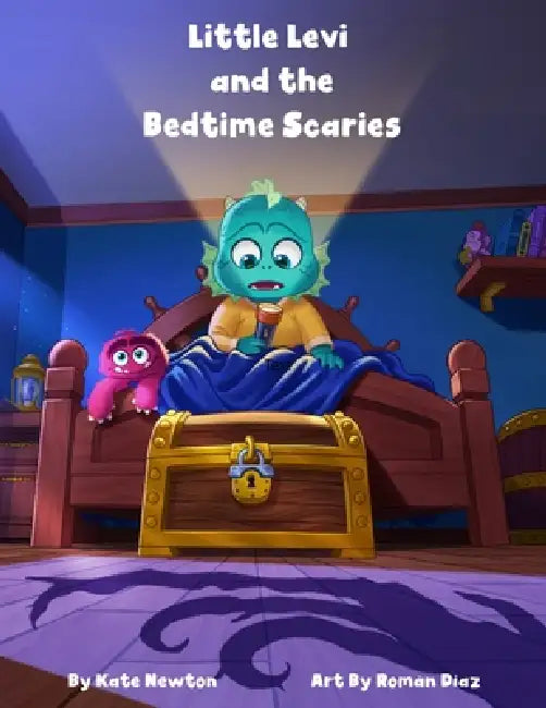 Little Levi and the Bedtime Scaries (Paperback) by Kate Newton, Román Díaz