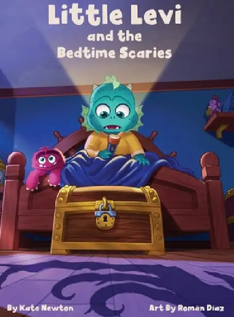 Little Levi and the Bedtime Scaries by Kate Newton, Román Diaz