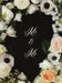 Mr. & Ms. Flowered Wedding Guest Book by Something Blue Guest Books