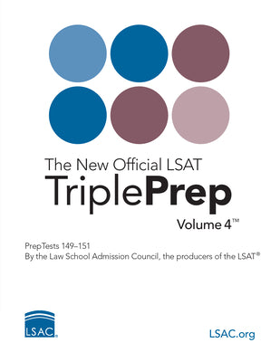 The New Official LSAT Tripleprep Volume 4 by Law School Admission Council