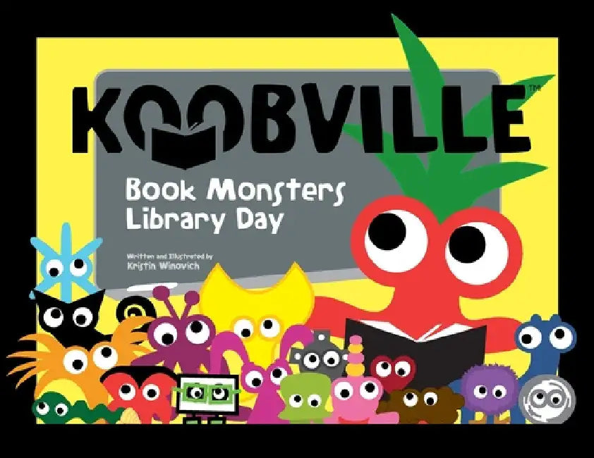 Book Monsters Library Day by Kristin Winovich