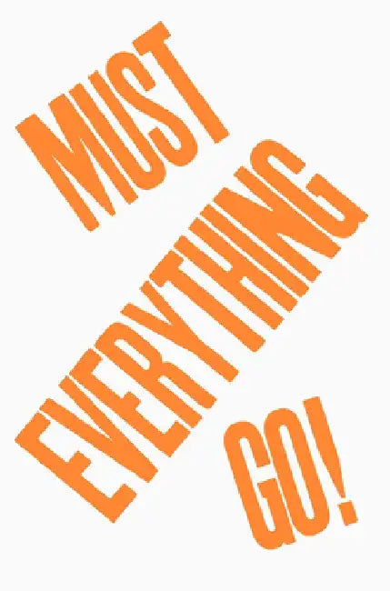 Everything Must Go! by Jason Fulford