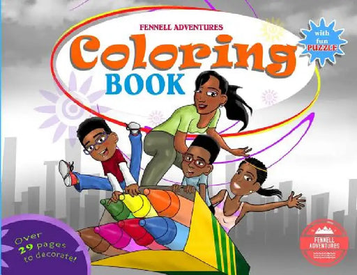 Fennell Adventures Coloring Book by Jiyah Fennell