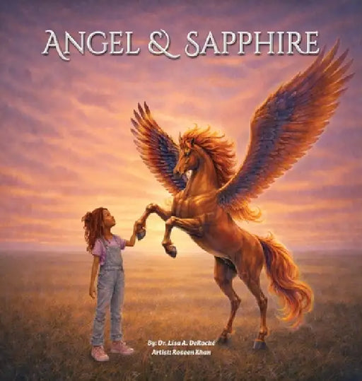Angel & Sapphire by Lisa A. Deroché