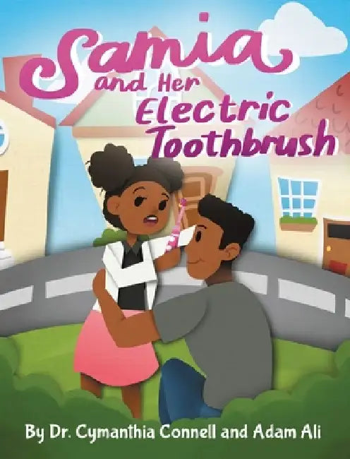 Samia and Her Electric Toothbrush by Adam Ali