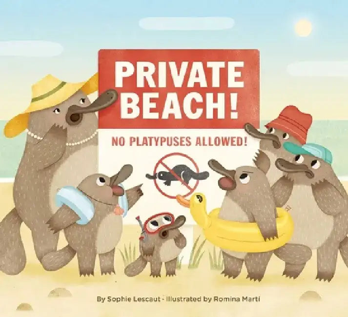 Private Beach: No Platypuses Allowed by Sophie Lescaut
