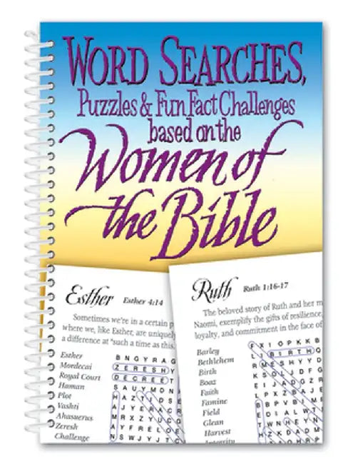 Word Search Based on the Women of the Bible by Product Concept Editors
