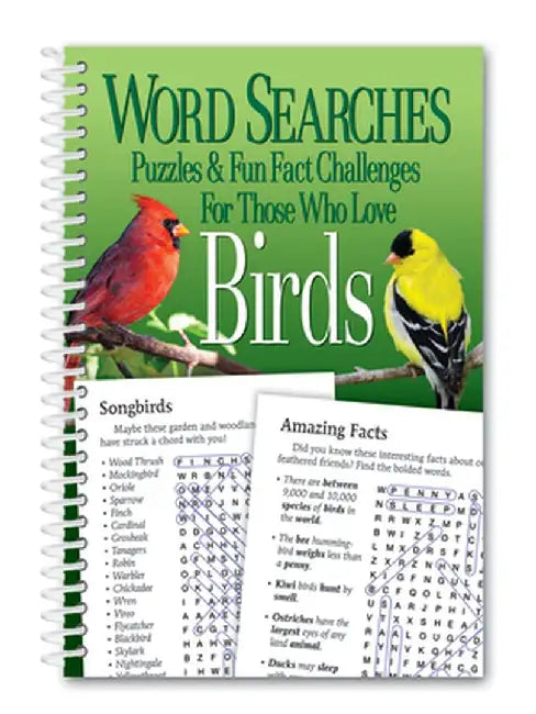 Word Searches, Puzzles and Fun Facts for Those Who Love Birds by Product Concept Editors