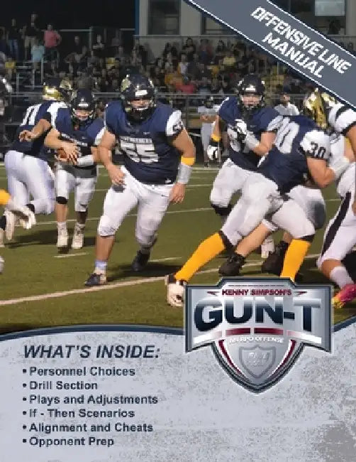 Gun T RPO Offensive Line by Kenny Simpson
