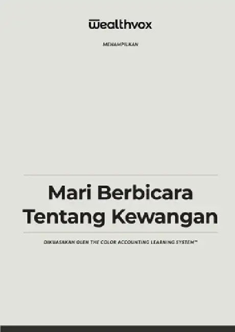Mari Berbicara Tentang Kewangan by Peter Frampton