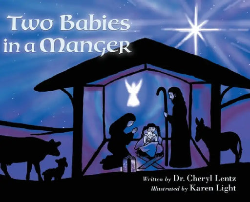 Two Babies in a Manger by Cheryl Lentz