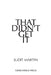 That Didn't Get It by Judit Martin