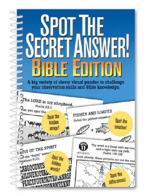 Spot the Secret Answer! Bible Edition by Product Concept Editors