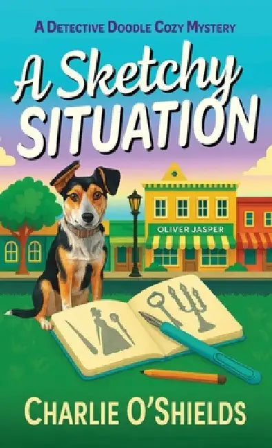 A Sketchy Situation: A Detective Doodle Cozy Mystery by Charlie O'Shields
