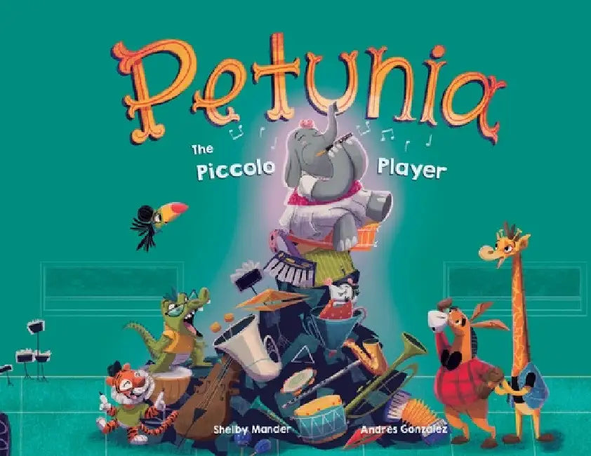 Petunia the Piccolo Player by Shelby Mander
