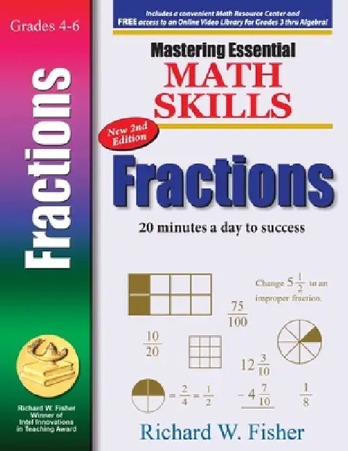 Mastering Essential Math Skills: FRACTIONS, 2nd Edition by Richard Fisher