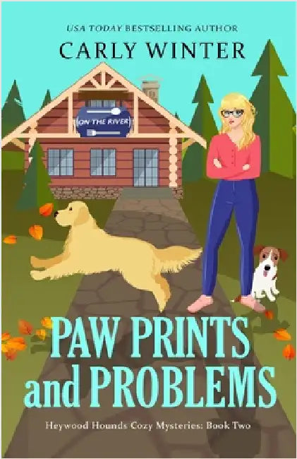 Paw Prints and Problems: A Talking Dog Cozy Mystery by Winter, Carly
