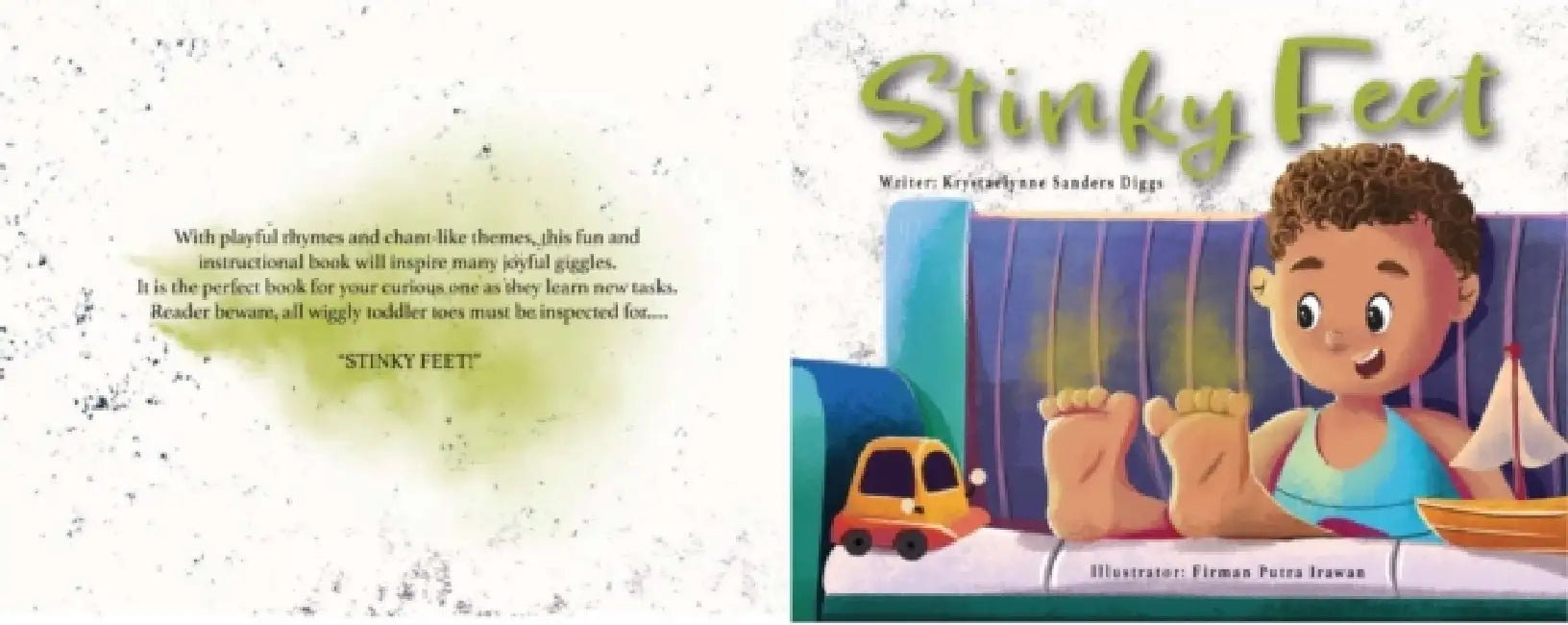 Stinky Feet by Krystaelynne Sanders Diggs