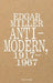 Edgar Miller: Anti-Modern, 1917-1967 by Marin R. Sullivan