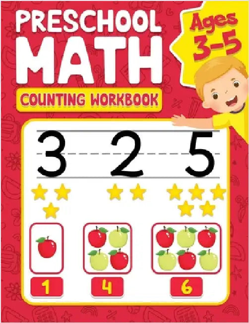 Preschool Math Counting for Ages 3-5 by Publishing, Rr