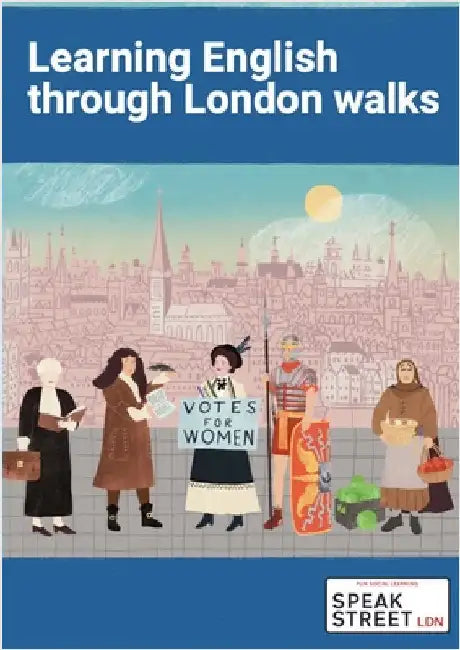 Learning English through London Walks by Joanna, Bevan