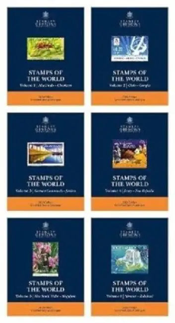 2024 Stamps Of The World - Set Of 6 Catalogues by Stanley Gibbons