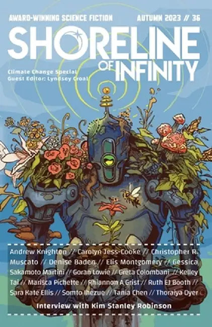 Shoreline of Infinity 36: Science Fiction Magazine by Lyndsey Croal